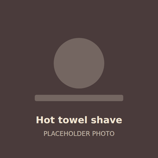 Hot towel shave